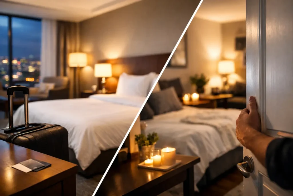 Hotel Visit Versus Private Incall